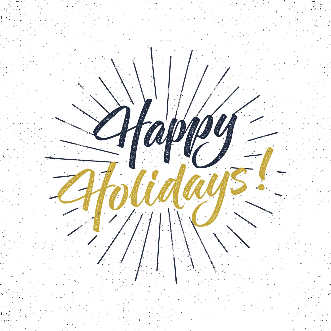 Happy holidays