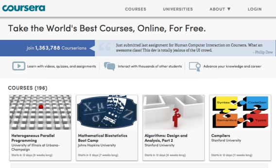 Coursera screenshot
